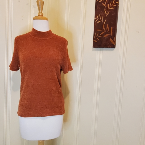 Jones New York Tops - Soft Mock Turtle Neck Tee